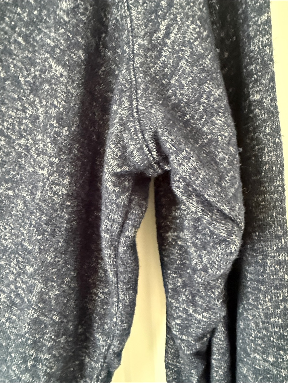 Super soft Buffalo David Bitton Heathered Navy Pullover - Picture 3 of 6